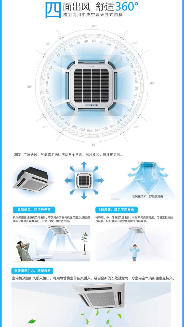 格力GREE5匹冷暖天井機圖片4