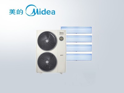 美的（Midea）理想家2代6匹一拖四全直流變頻智能家電家用中央空調(diào)