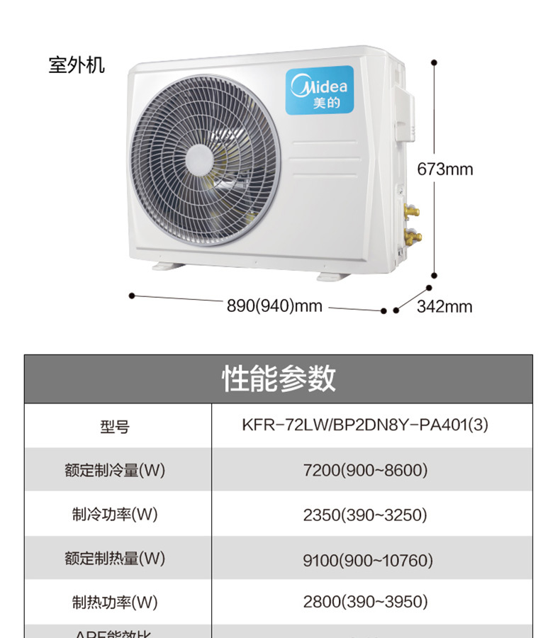 美的空調(diào)12